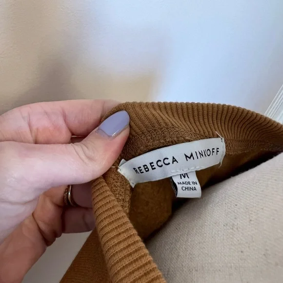 NWOT Rebecca Minkoff puff sleeve sweatshirt - Picture 5 of 5
